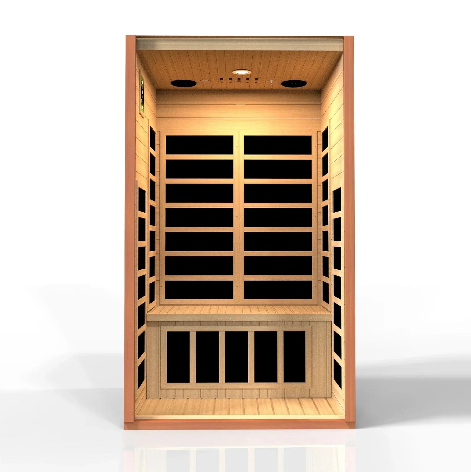 Dynamic "Avila" 1-2-person Low EMF FAR Infrared Sauna DYN-6103-01-Dynamic Saunas-HQ Sauna