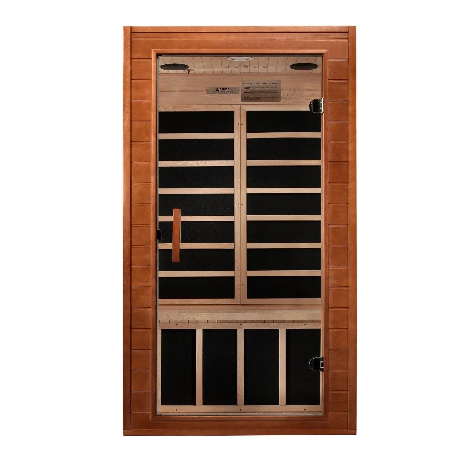 Dynamic "Avila" 1-2-person Low EMF FAR Infrared Sauna DYN-6103-01-Dynamic Saunas-HQ Sauna
