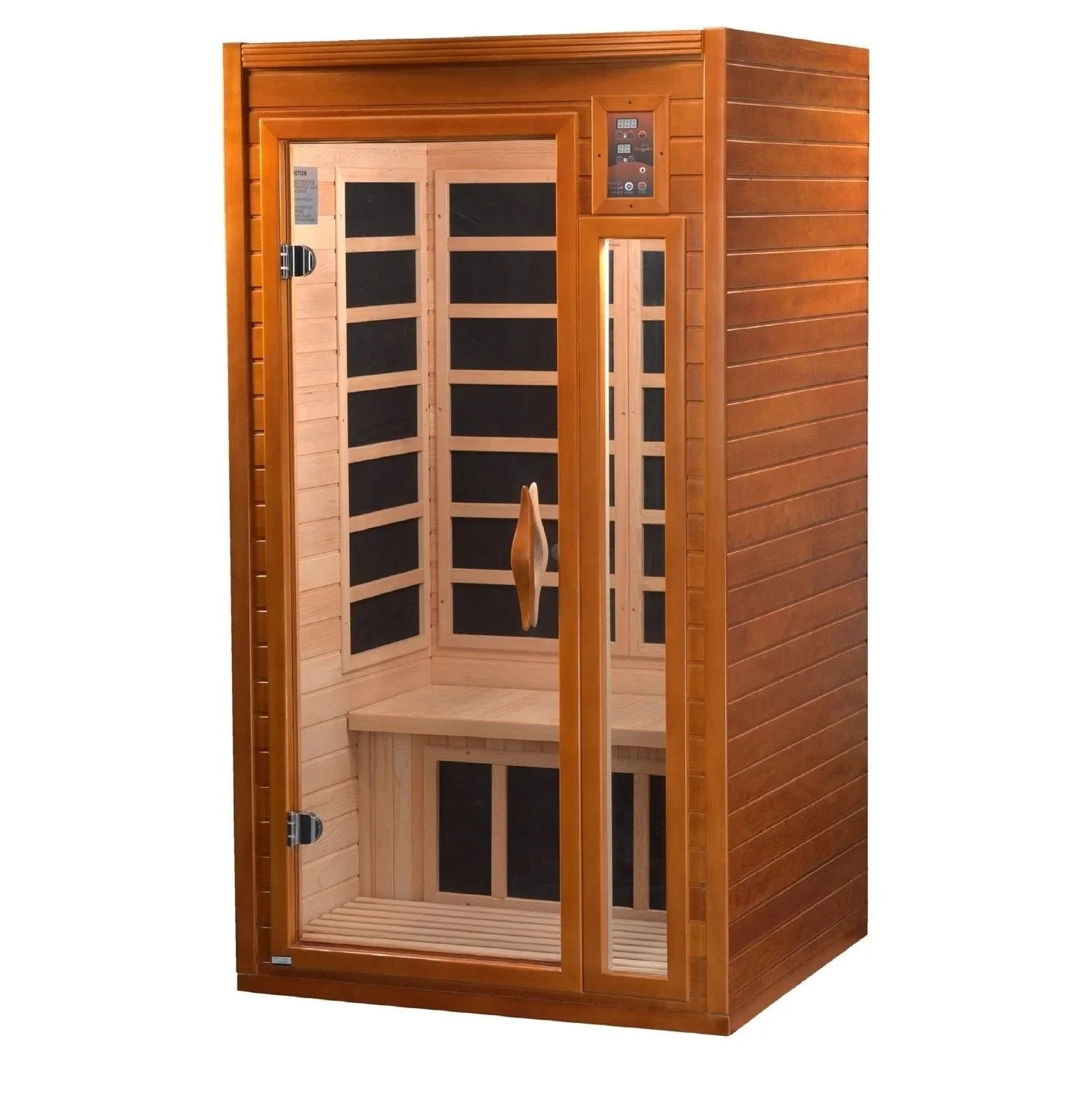 Dynamic "Barcelona" 1-2-person Low EMF FAR Infrared Sauna DYN-6106-01-Dynamic Saunas-HQ Sauna