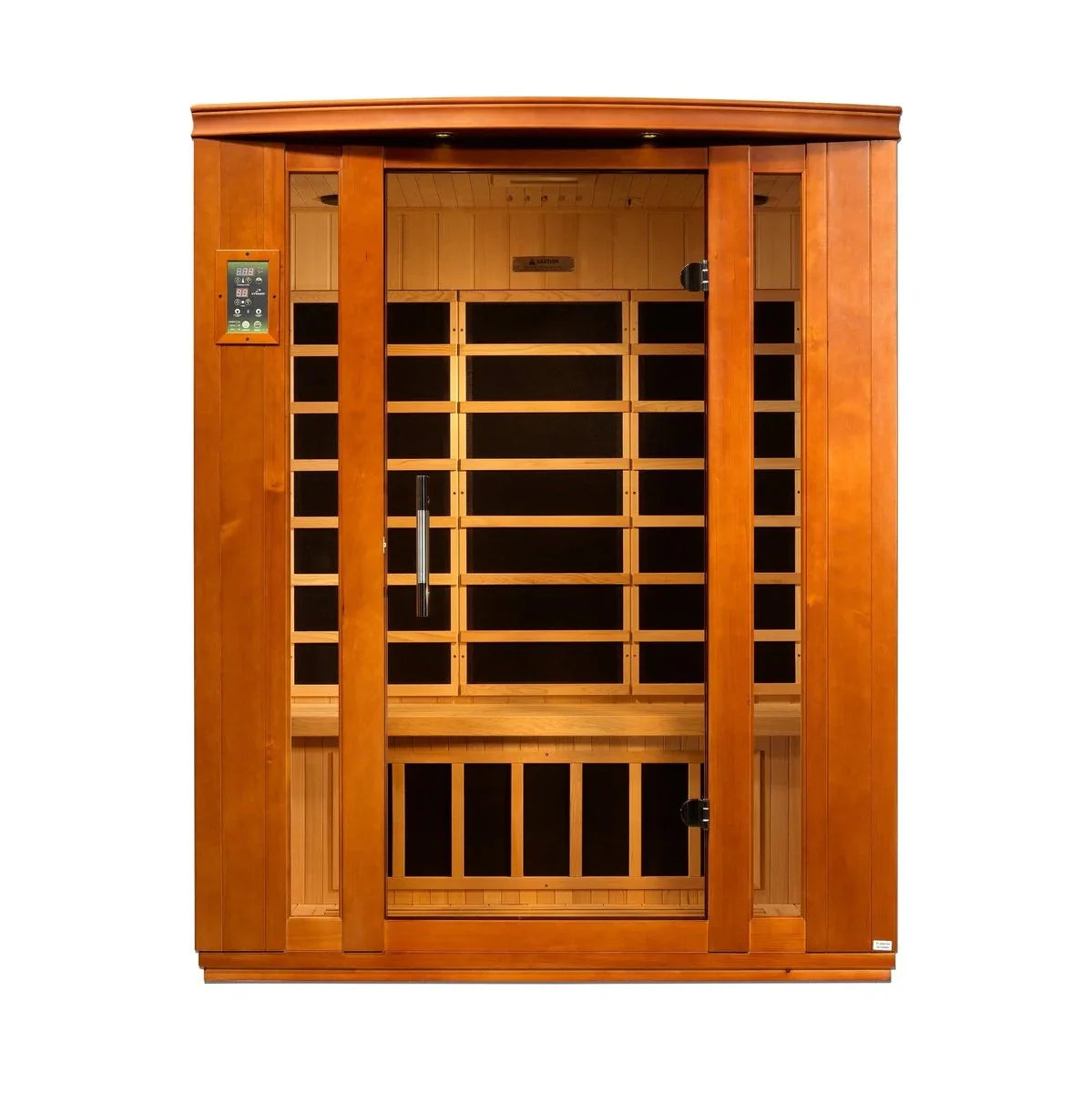 Dynamic Bellagio 3-person Low EMF (Under 8MG) FAR Infrared Sauna (Canadian Hemlock)-Dynamic Saunas-HQ Sauna