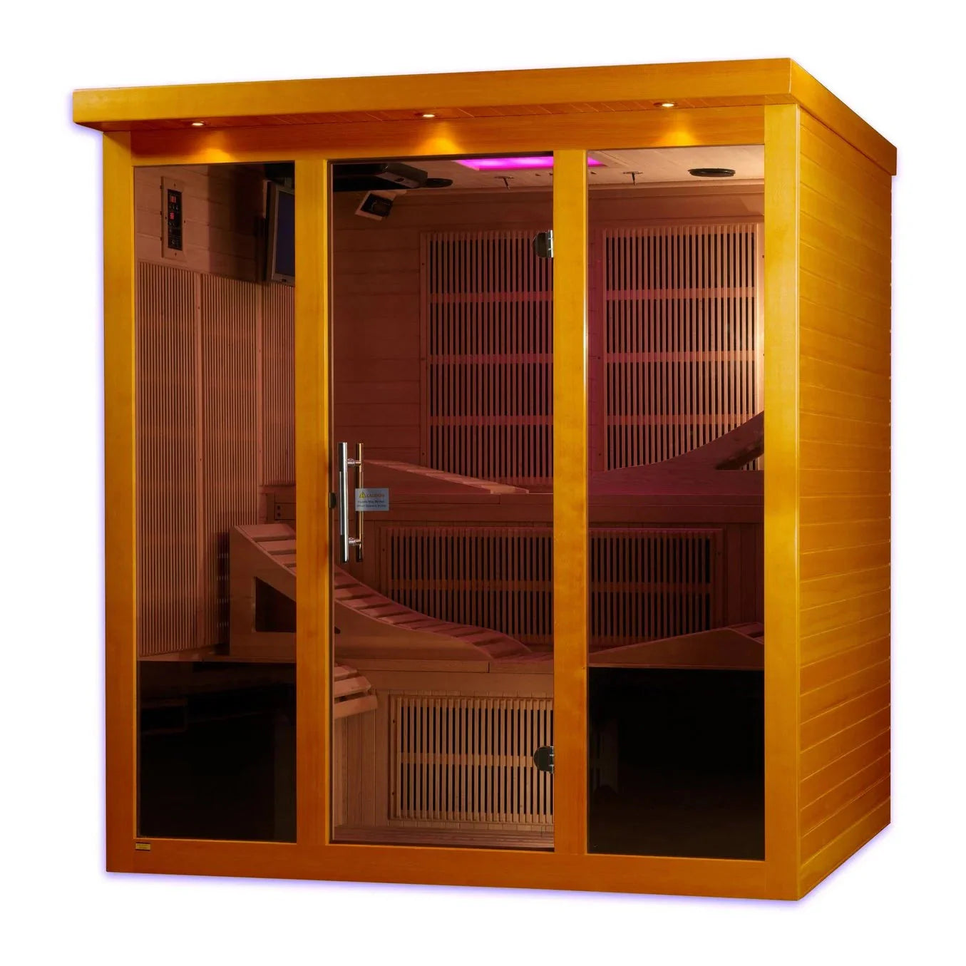 Dynamic Monaco 6-person Ultra Low EMF FAR Infrared Sauna-Dynamic Saunas-HQ Sauna