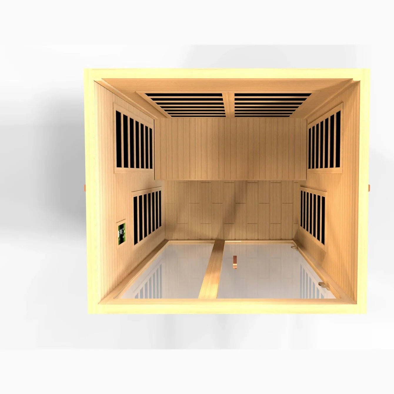 Dynamic Santiago Elite 2-person Ultra Low EMF FAR Infrared Sauna-Dynamic Saunas-HQ Sauna