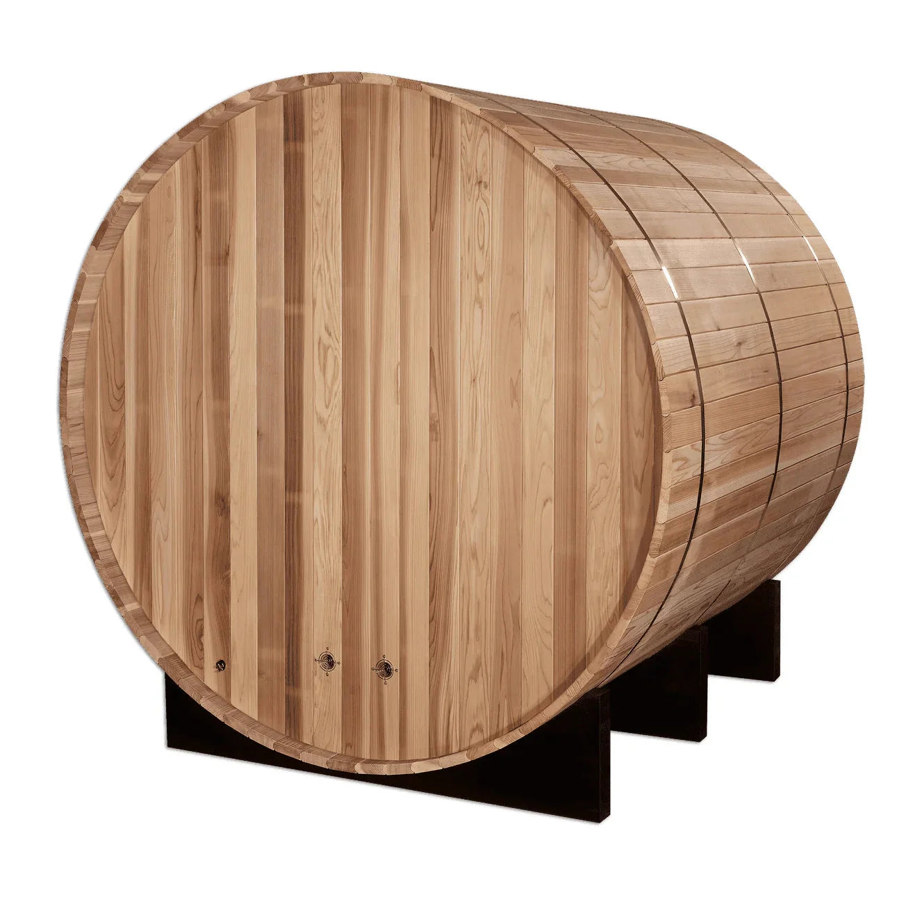 Golden Designs "Arosa" 4 Person Barrel Traditional Sauna GDI-B004-01-Golden Designs-HQ Sauna