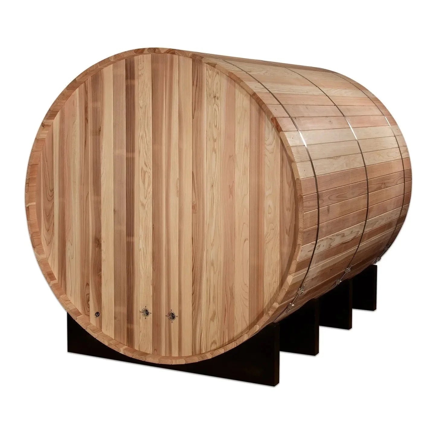 Golden Designs "Klosters" 6 Person Barrel Traditional Sauna GDI-B006-01-Golden Designs-HQ Sauna