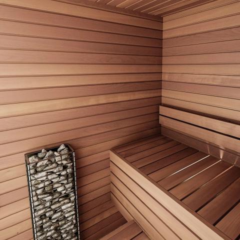HUUM CLIFF Series 10.5kW Sauna Heater Package-HUUM-UKU Local Black-HQ Sauna