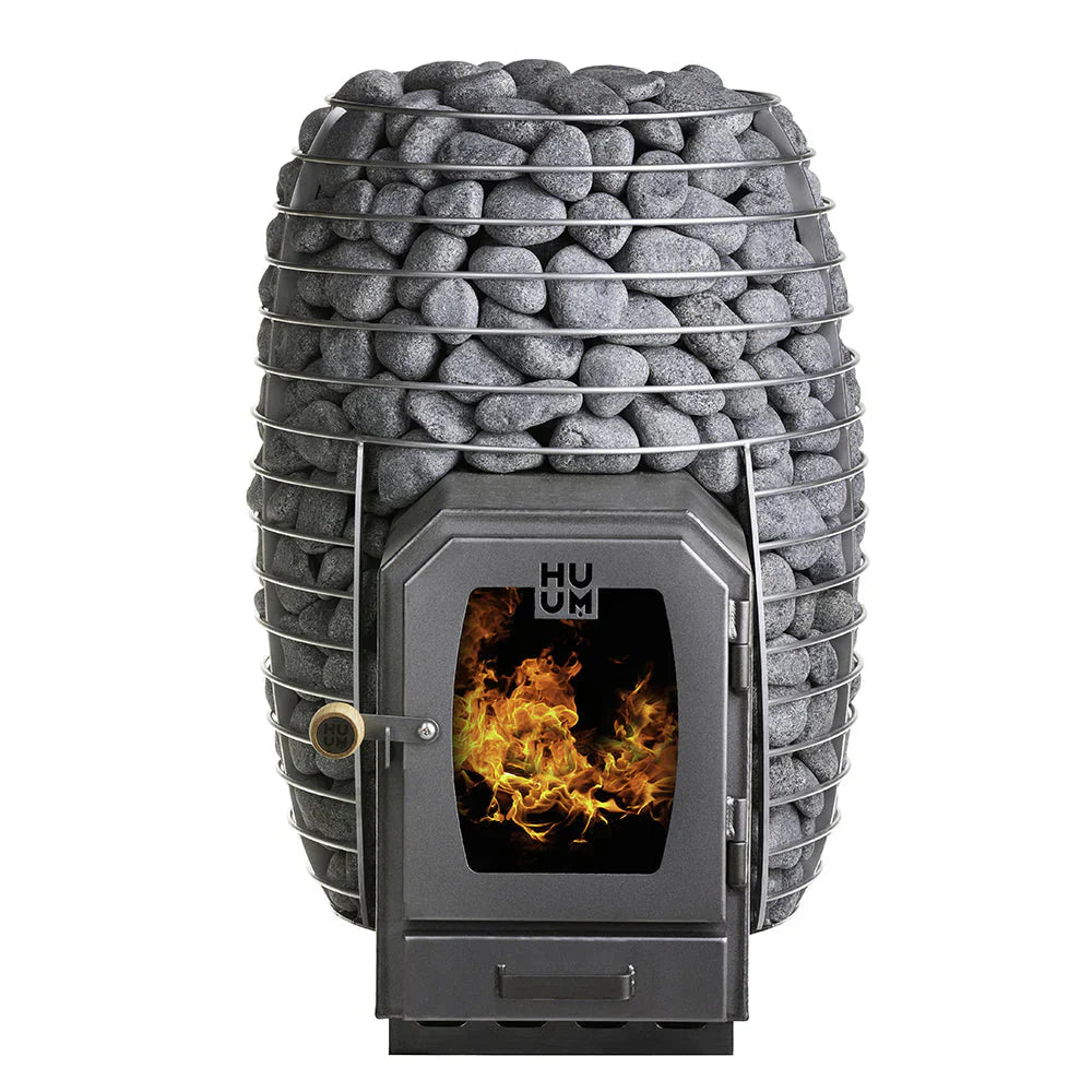 HUUM Hive Wood 17 kW LS Wood-Burning Sauna Stove w/ Firebox Package-HUUM-HQ Sauna