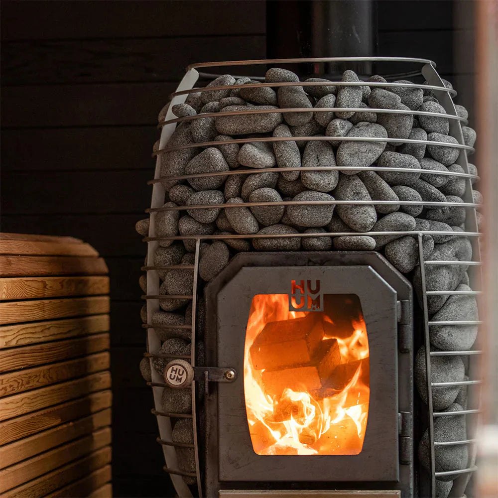 HUUM Hive Wood 17 kW Wood-Burning Sauna Stove Package-HUUM-HQ Sauna