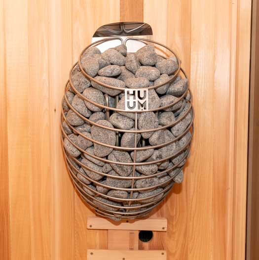 Dundalk LeisureCraft CT Georgian 2-6 Person Cabin Sauna with Porch CTC88PE