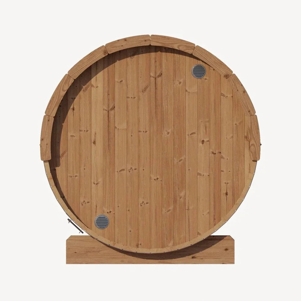 SaunaLife Model E6 3 Person Barrel Sauna-SaunaLife-HQ Sauna