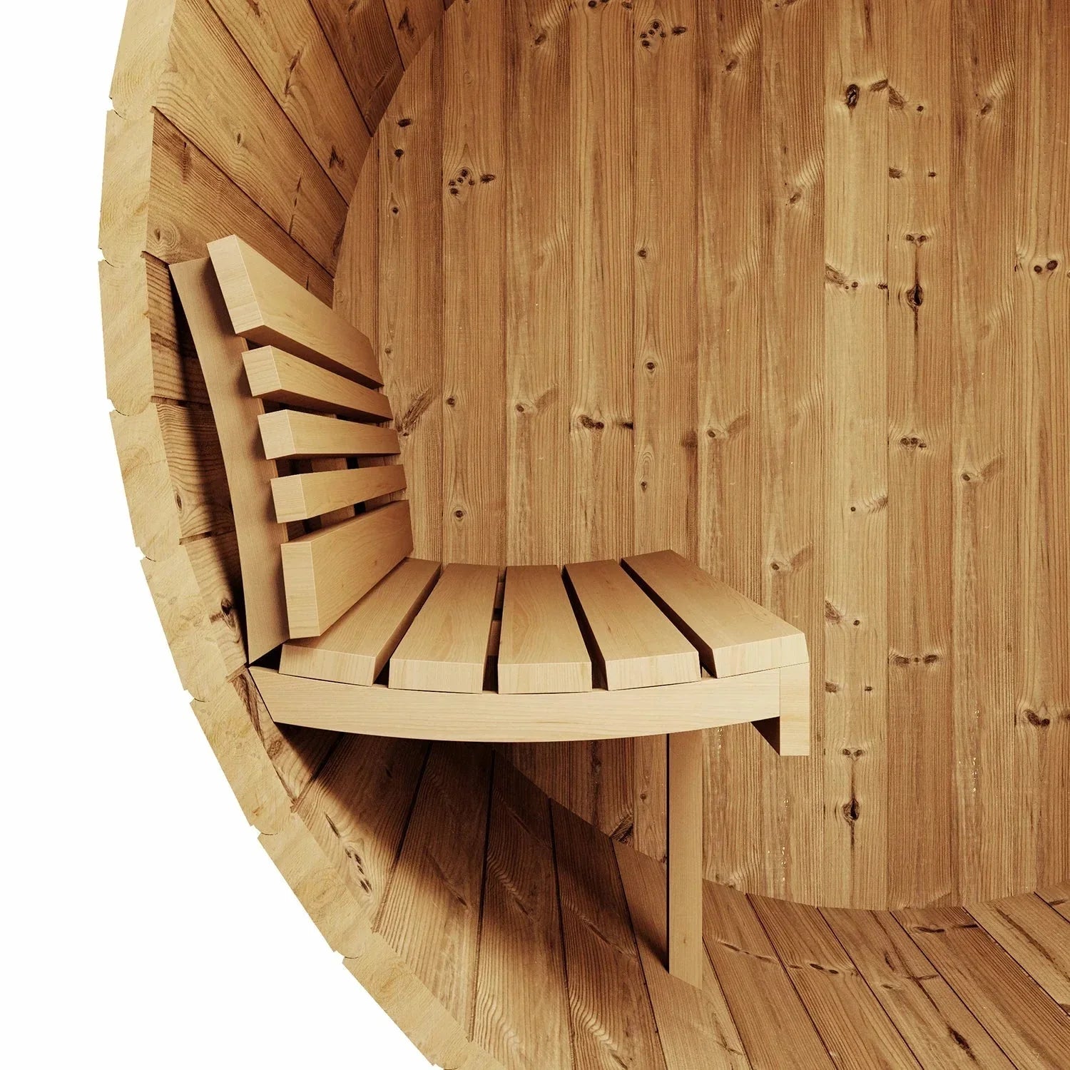 SaunaLife Model E6 3 Person Barrel Sauna-SaunaLife-HQ Sauna