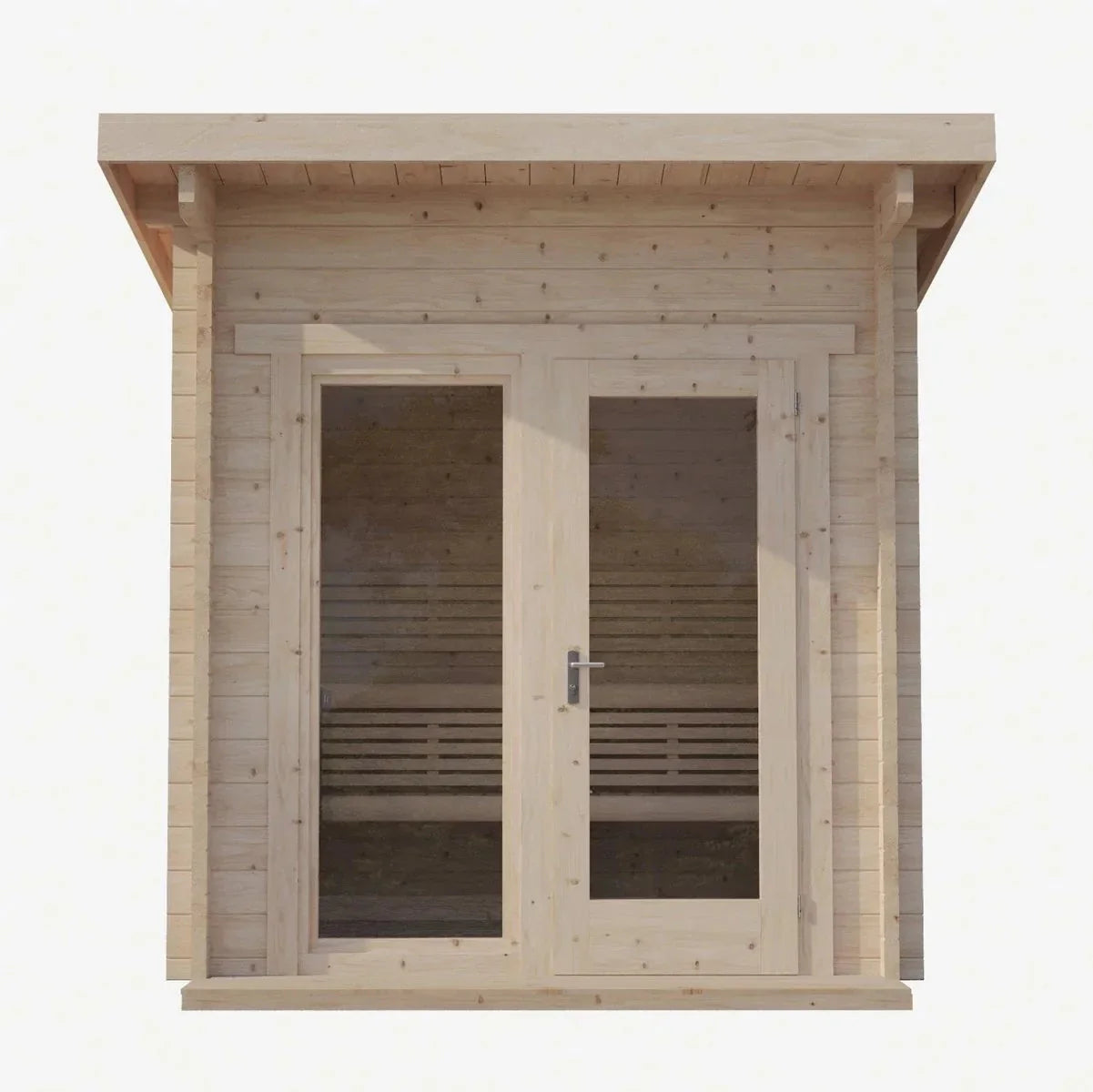 SaunaLife Model G4 6 Person Garden Series Outdoor Home Sauna Kit-SaunaLife-HQ Sauna