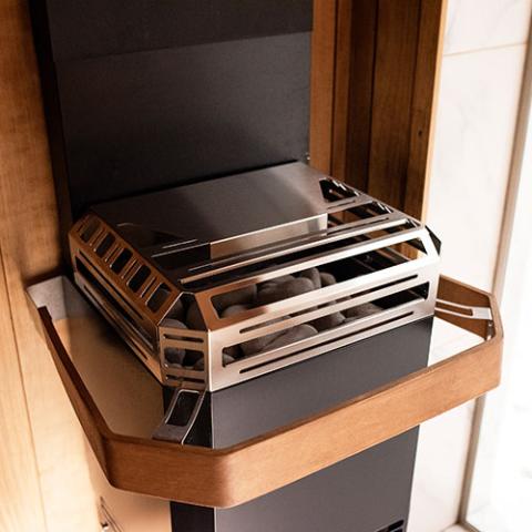Saunum AIR L 10 Sauna Heater, 9.8 kW w/ Climate Equalizer-Saunum-HQ Sauna