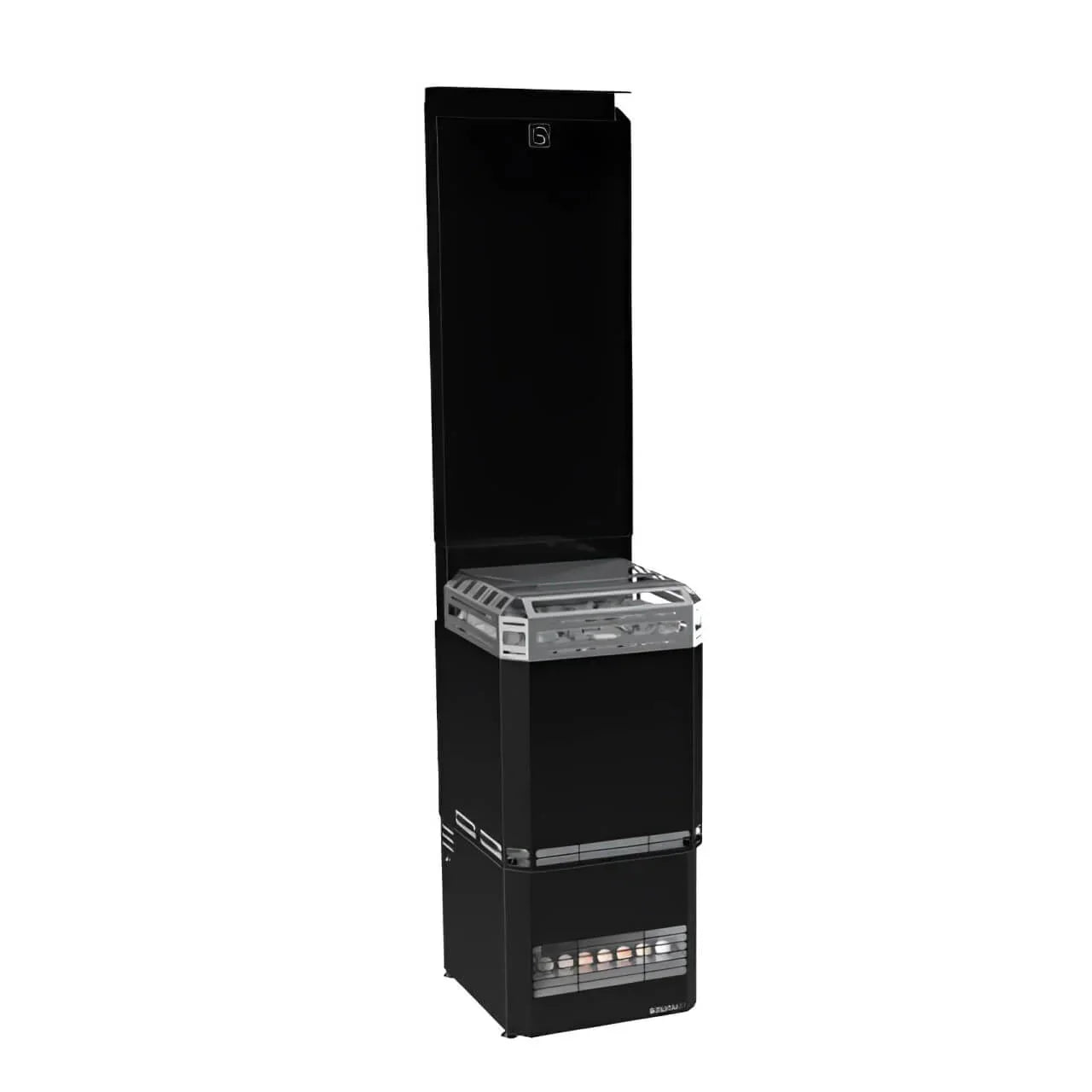 Saunum AIR L 10 WiFi Sauna Heater Package-Saunum-Nordic Black-HQ Sauna
