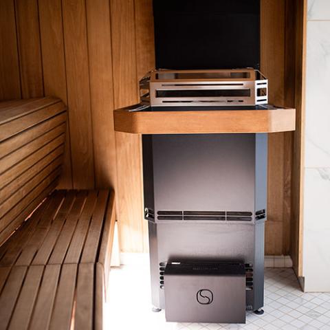 Saunum AIR L 15 Sauna Heater, 15.2kW w/Climate Equalizer-Saunum-HQ Sauna