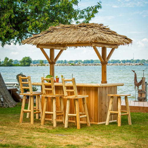 Dundalk LeisureCraft Tropical Paradise Tiki Bar CT4896