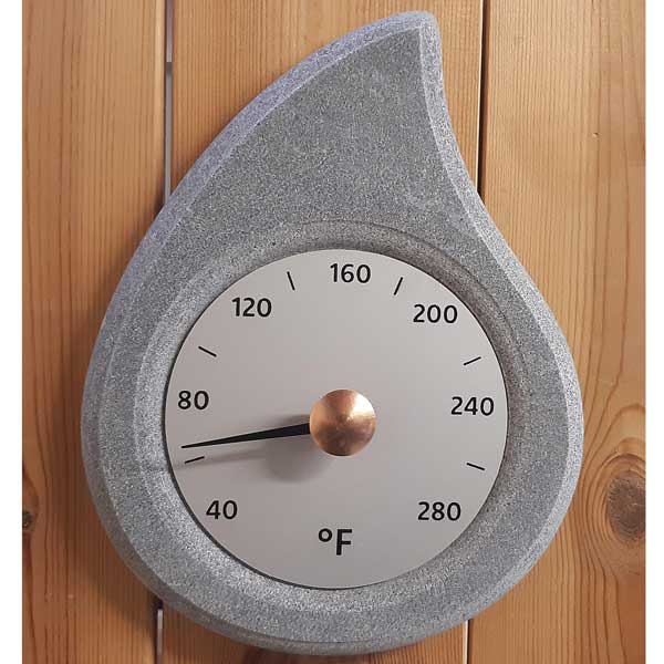 Dundalk LeisureCraft PISARAINEN, Soapstone Thermometer Farenheit 11010F