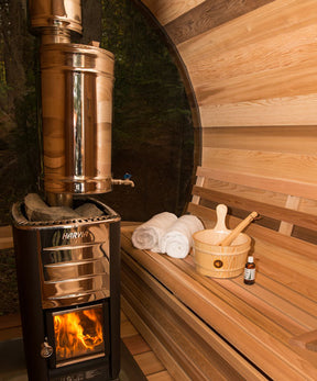 Dundalk LeisureCraft Chimney & Heat Shield Set for out the TOP with Water Tank BSB214PWT