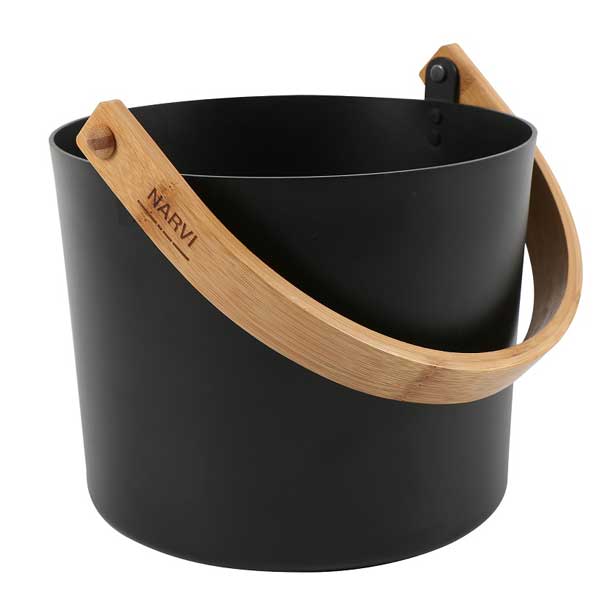 Dundalk LeisureCraft Narvi Black Sauna Bucket 163423