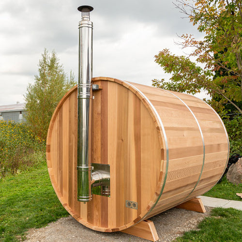 Dundalk LeisureCraft Chimney & Heat Shield Set For Out the Back Wall BSB212