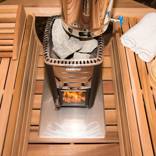 Dundalk LeisureCraft Chimney & Heat Shield Set for out the TOP with Water Tank BSB214PWT