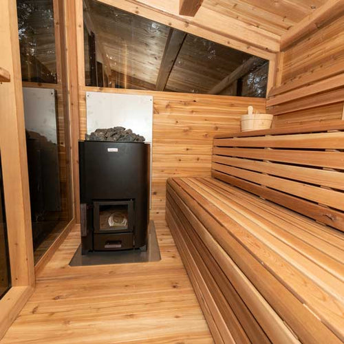 Dundalk LeisureCraft Chimney & Heat Shield Set For Out the Side Wall BSB220