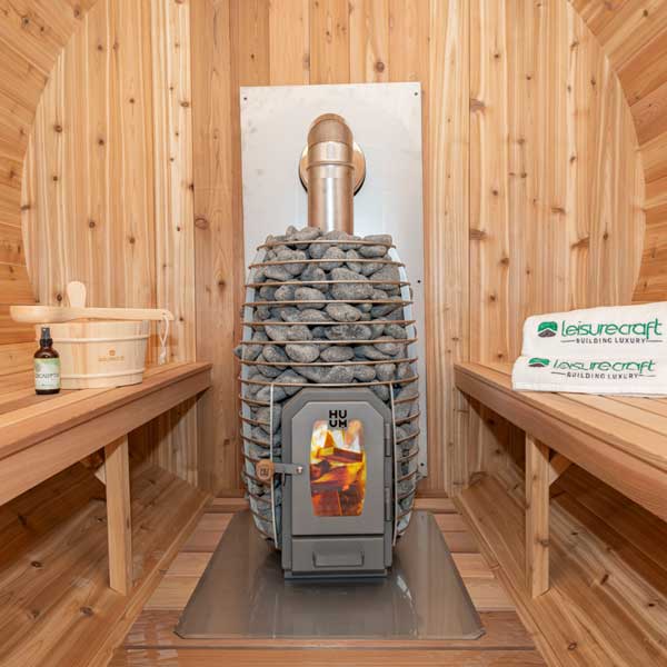 Dundalk LeisureCraft Chimney & Shields with Elbow for out the Back Wall (Huum Heater) BSB218