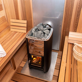 Dundalk LeisureCraft Chimney & Heat Shield Set For Out the Back Wall BSB212