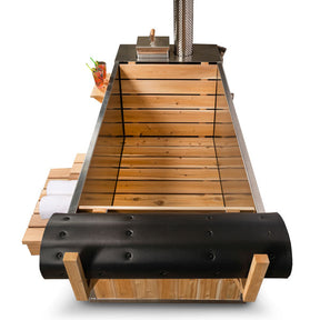 Dundalk LeisureCraft The 233 Gallons (885 Litres) Starlight Wood Burning Hot Tub CT372W