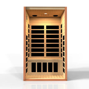 Dynamic "Avila" 1-2-person Low EMF FAR Infrared Sauna DYN-6103-01-Dynamic Saunas-HQ Sauna