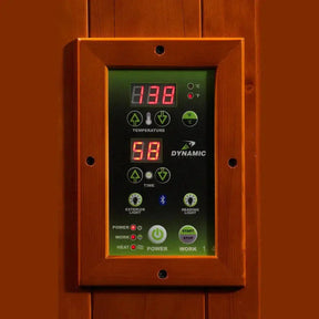 Dynamic "Avila" 1-2-person Low EMF FAR Infrared Sauna DYN-6103-01-Dynamic Saunas-HQ Sauna