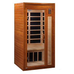 Dynamic "Barcelona" 1-2-person Low EMF FAR Infrared Sauna DYN-6106-01-Dynamic Saunas-HQ Sauna