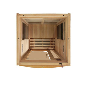 Dynamic "Barcelona" 1-2-person Low EMF FAR Infrared Sauna DYN-6106-01-Dynamic Saunas-HQ Sauna