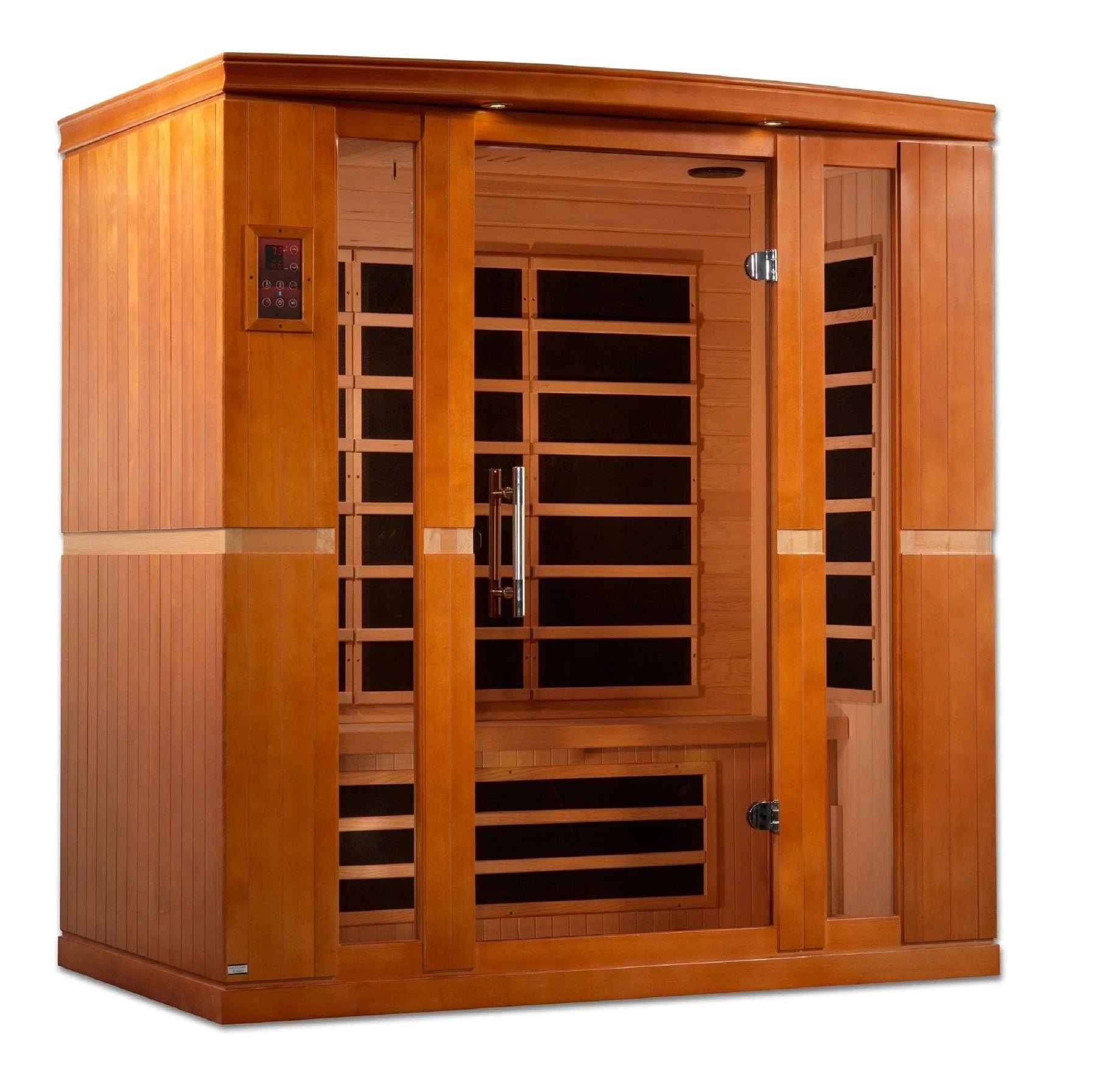 Dynamic "Bergamo" 4-person Low EMF FAR Infrared Sauna DYN-6440-01-Dynamic Saunas-HQ Sauna