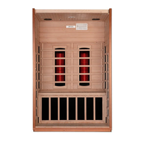 Dynamic "Cardoba" 2-Person Full Spectrum Near Zero EMF FAR Infrared Sauna-Dynamic Saunas-HQ Sauna