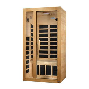 Dynamic "Gracia" 1-2-person Low EMF FAR Infrared Sauna DYN-6119-01-Dynamic Saunas-HQ Sauna