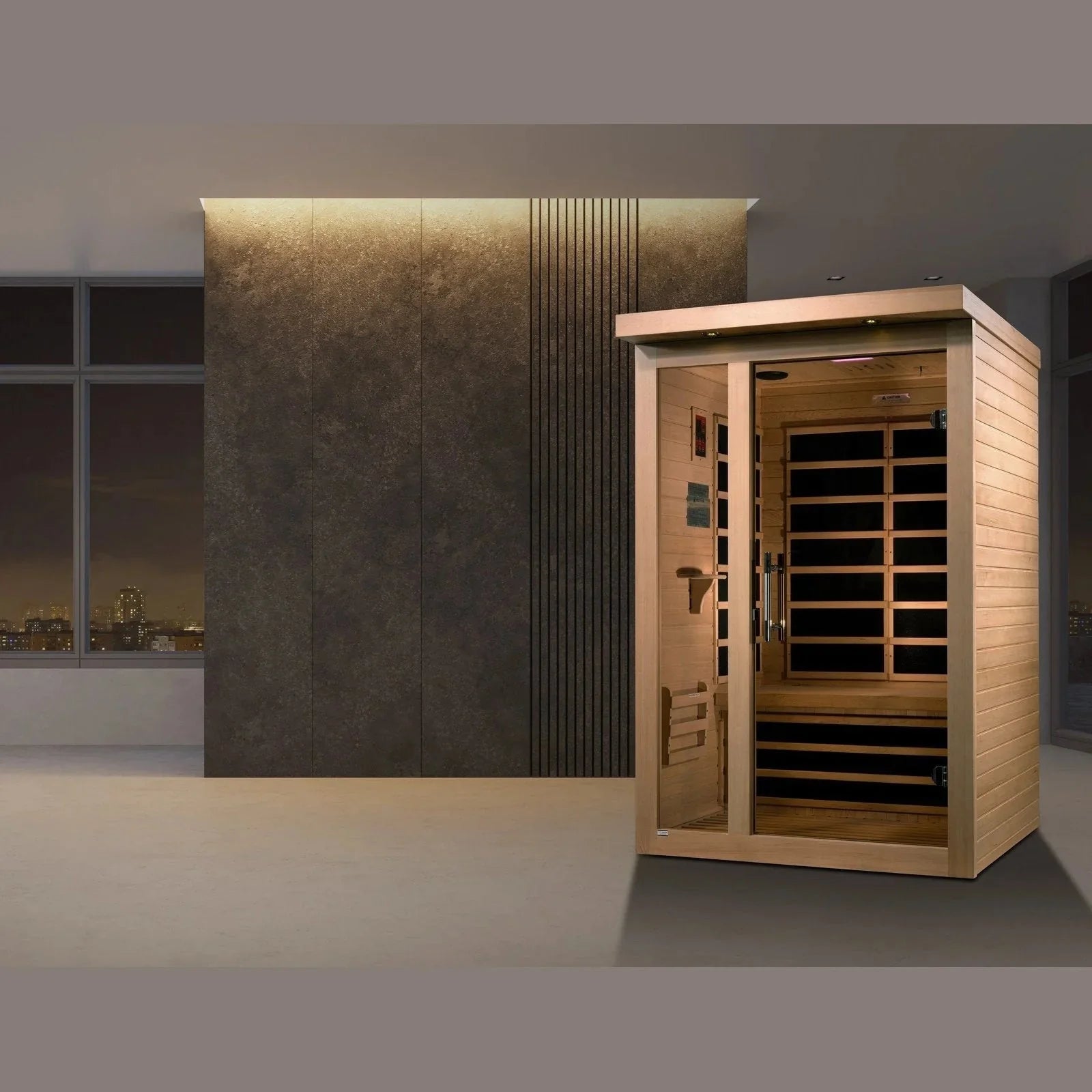 Dynamic Llumeneres 2-person Ultra Low EMF FAR Infrared Sauna-Dynamic Saunas-HQ Sauna