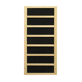 Dynamic Lugano 3-Person Full Spectrum Near Zero EMF (Under 2MG) FAR Infrared Sauna (Canadian Hemlock)-Dynamic Saunas-HQ Sauna