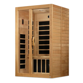 Dynamic "Santiago" 2-person Low EMF FAR Infrared Sauna DYN-6209-01-Dynamic Saunas-HQ Sauna