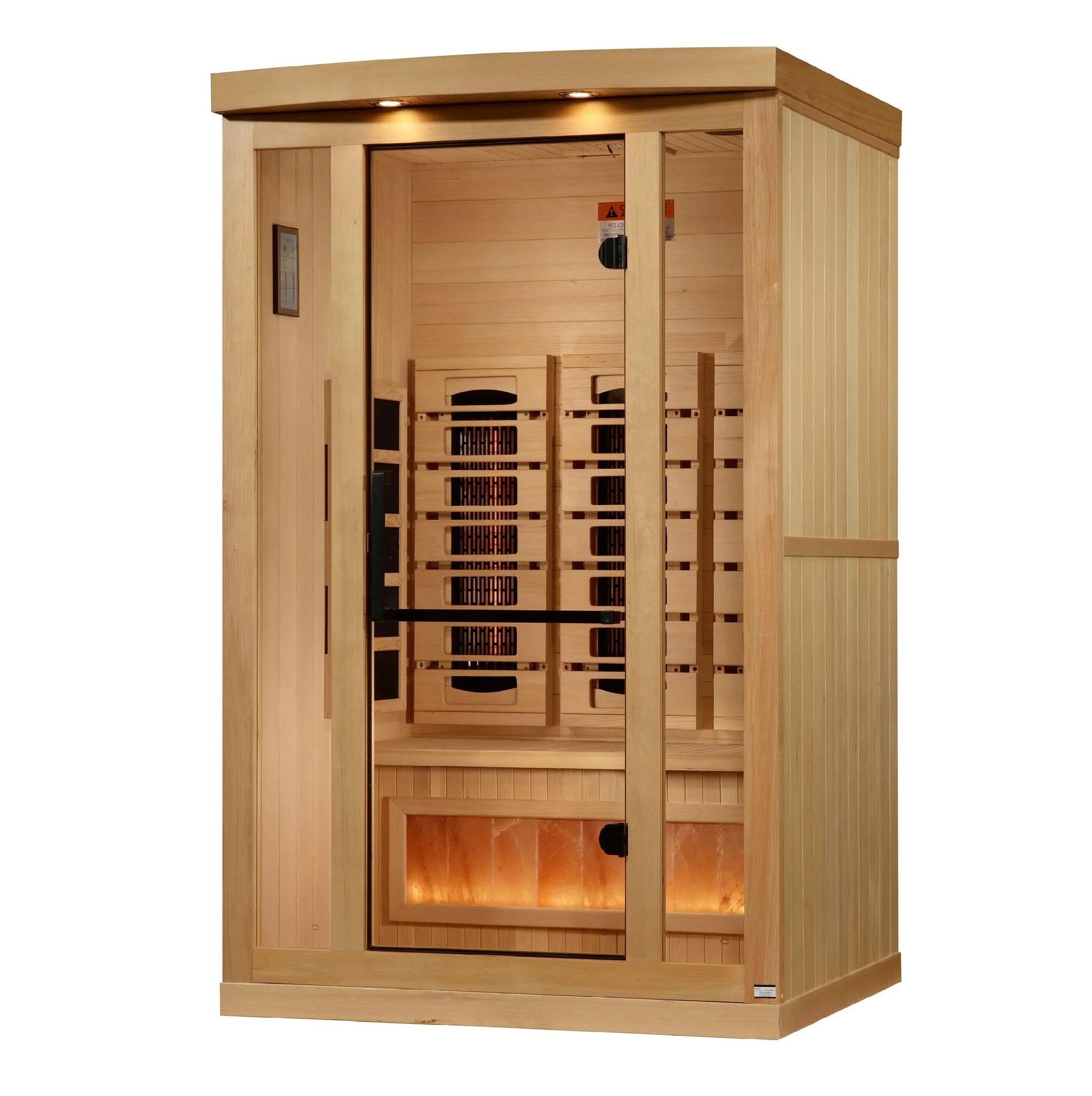 Golden Designs 2-Person 2025 Reserve Edition GDI-8020-03 Full Spectrum with Himalayan Salt Bar-Golden Designs-HQ Sauna