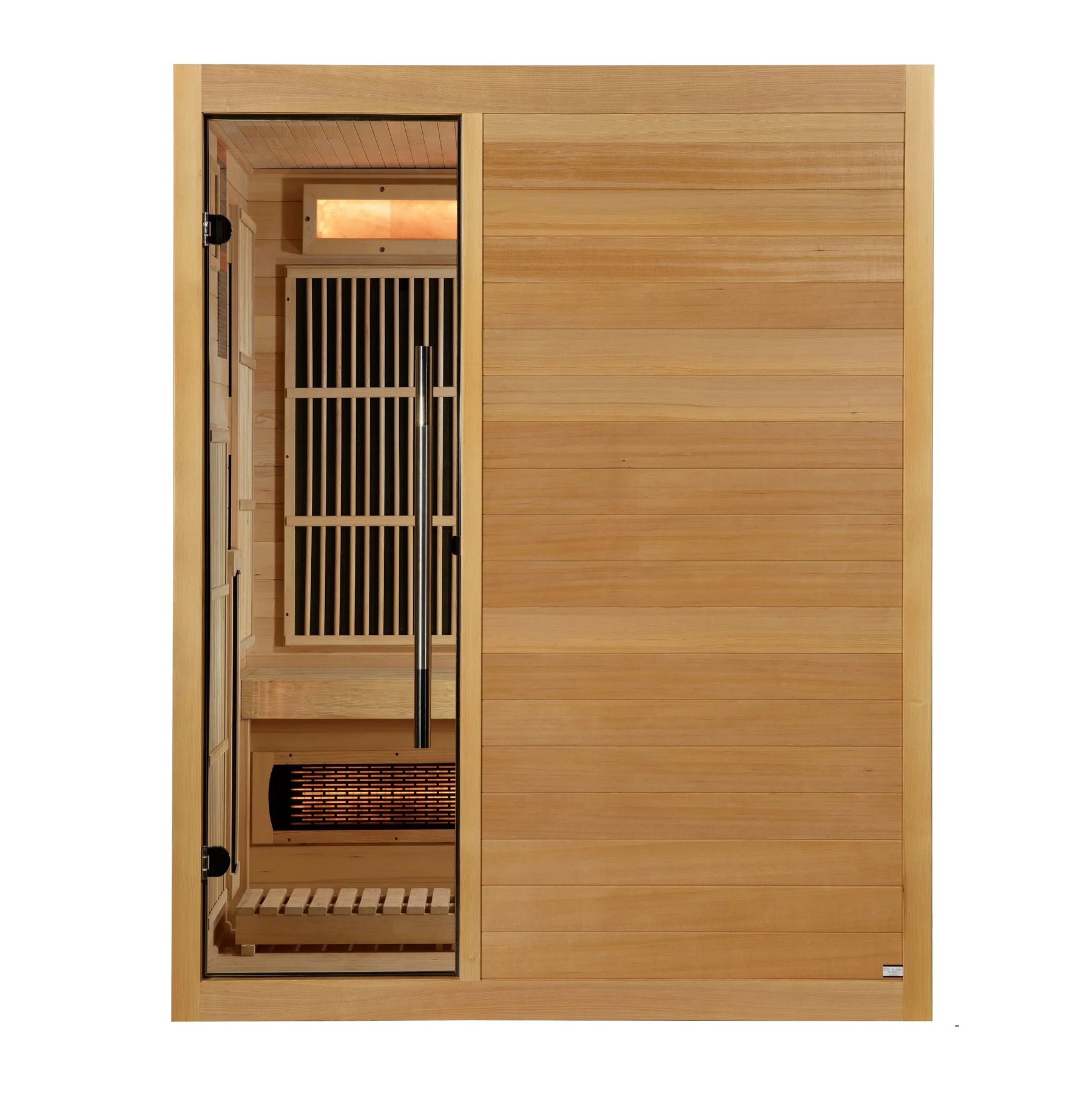 Golden Designs 2025 Soria GDI-8330-01 3 Person Hybrid Indoor Sauna.-Golden Designs-HQ Sauna