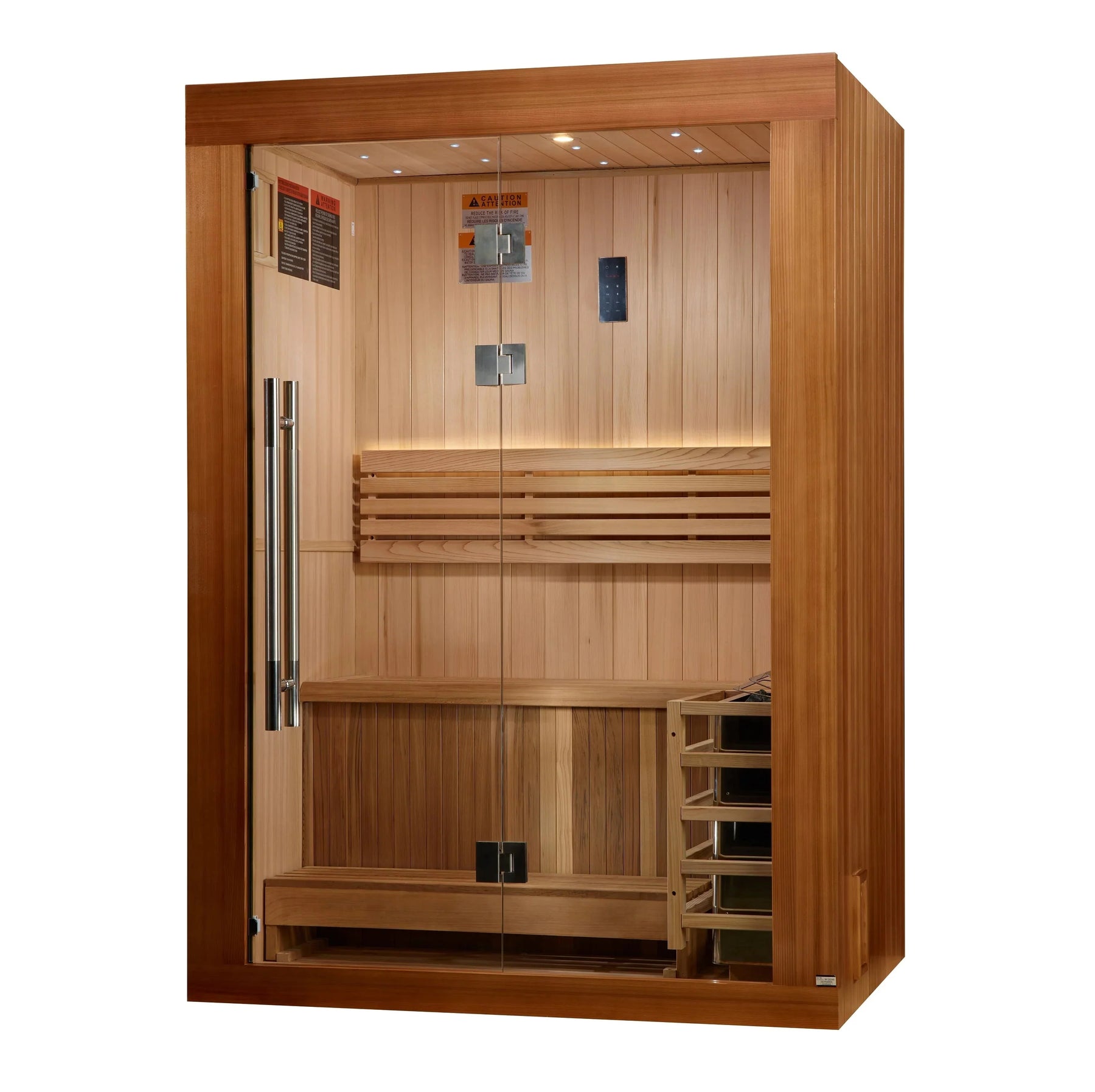 Golden Designs 2025 "Sundsvall Edition" 2 Person Traditional Sauna-Golden Designs-HQ Sauna