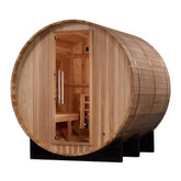 Golden Designs "Arosa" 4 Person Barrel Traditional Sauna GDI-B004-01-Golden Designs-HQ Sauna