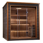 Golden Designs Bergen 6 Person Outdoor Traditional Sauna GDI-8206-01-Golden Designs-HQ Sauna