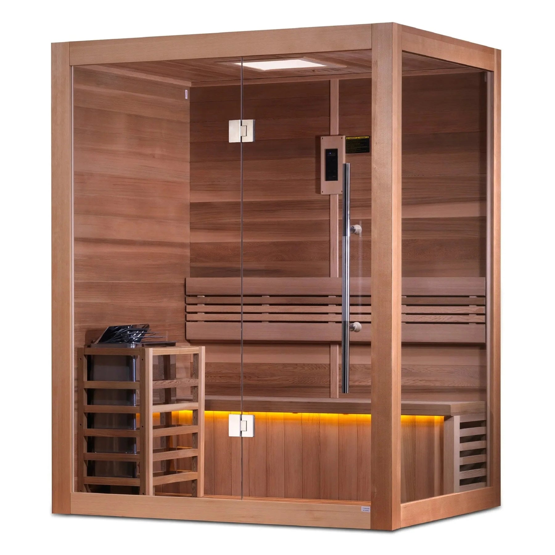 Golden Designs "Hanko Edition" 2 Person Indoor Traditional Sauna GDI-7202-01-Golden Designs-HQ Sauna