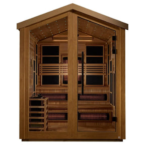 Golden Designs Kaskinen 6 Person Hybrid Outdoor Sauna GDI-8526-01-Golden Designs-HQ Sauna