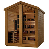 Golden Designs Kaskinen 6 Person Hybrid Outdoor Sauna GDI-8526-01-Golden Designs-HQ Sauna