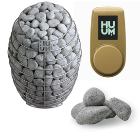 HUUM DROP Series 7.5kW Sauna Heater Package-HUUM-UKU Local with Sand Case-HQ Sauna