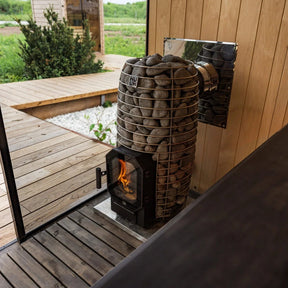 HUUM HIVE Flow Mini LS Sauna Stove with Firebox Extension-HUUM-HQ Sauna