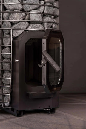 HUUM HIVE Flow Mini LS Sauna Stove with Firebox Extension-HUUM-HQ Sauna