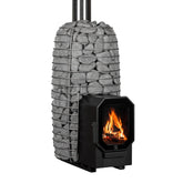 HUUM HIVE Flow Mini LS Sauna Stove with Firebox Extension-HUUM-HQ Sauna